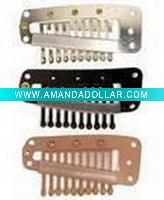 Wholesale stainless steel hair extension clip, clips for hair extension