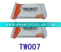 Wholesale wet tissue with flip-top