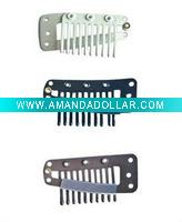 Wholesale new clips, clip in hair, steel clips