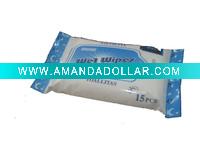 Wholesale travel wet wipes 10ct