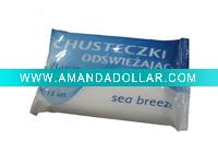 Wholesale travel hand wet wipes/wet tissue