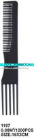 Plastic hairdressing comb