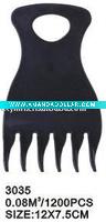 Wholesale Plastic hairdressing comb,hair clip