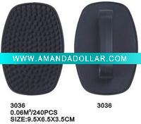 Plastic hairdressing comb