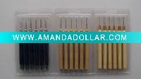 Wholesale wooden hande needles for hair extension