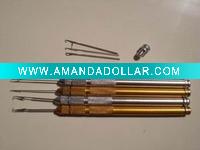 hair extension pulling neeedles metal handles
