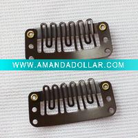 Wholesale hair extension tools Snap Clip -2.8CM Wide