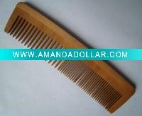 Wholesale Hand Made Wooden Comb for Hair (TF6017)