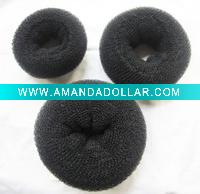 Wholesale Black Hair Doughnuts
