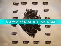 Wholesale 3.8cm with 10 teeth waterdrop shape Stainless steel wig clips/ hair extension clips/Hair extension clips with rubber