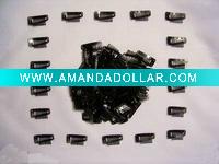 3.8cm with 10 teeth waterdrop shape Stainless steel wig clips/ hair extension clips/Hair extension clips with rubber