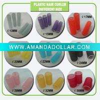 Wholesale hair roller with plastic core/velcro hair roller/hair curler