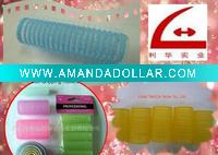 Wholesale Plastic Core hair roller(LH0023)