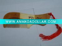 Wholesale wooden hair brush wood comb