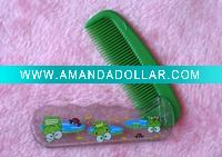 Pocket Foldable Comb CUTE Comb GREEN