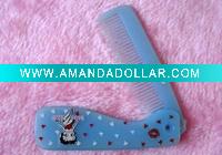 Pocket Foldable Comb CUTE Comb BLUE