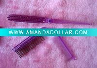 Pocket Foldable Comb CUTE Comb PURPLE