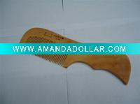 Wholesale wooden hair brush wood comb wood craft comb