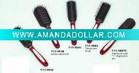 New shape plastic hair brush