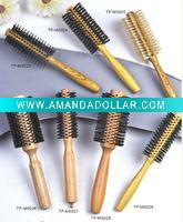 Boar Bristle Hair Brush,Wood Material.
