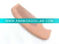 wooden hair comb