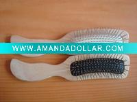 popular mini wooden hair brush