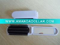 Foldable Brush with mirror