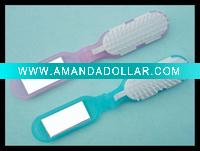 Cosmetic mirror comb