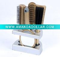 S4-PBM Plastic hairbrush set