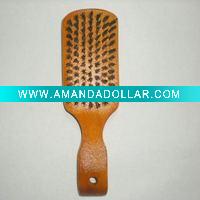 Wooden Handle Hair Brush