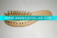 Wooden Handle Hair Brush