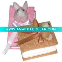 plush rabbit photo album