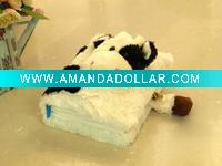 plush cow photo album