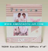 Handmade Paper Family Scrapbook Style Photo Albums