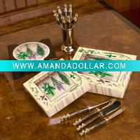 Print cocktail paper napkin