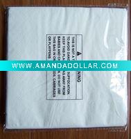 white paper napkin