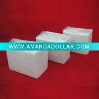 Beverage napkin,New style, 1/6 fold ,double green paper