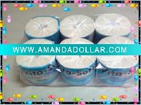 Recycled toilet tissue