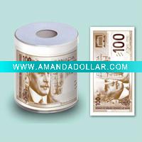 Wholesale novelty toilet paper ( color tissue paper,color toilet roll,season toilet paper)