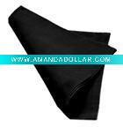 black cotton napkin