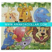color paper napkin