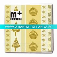 Wholesale christmas napkin, printed color napkin, serviette