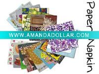 Wholesale color paper napkin