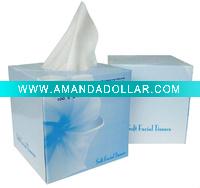 Wholesale Promotion Square Box Facial Tissue