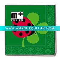 printed INSECT napkin, colorful napkin,serviettes