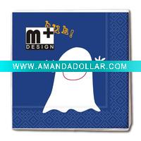 halloween napkin, colorful napkin,m+design napkin