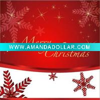 Christmas printed napkin