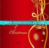 Christmas printed napkin