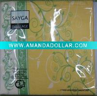 color paper napkin