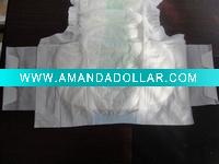 New clothlike film diaper